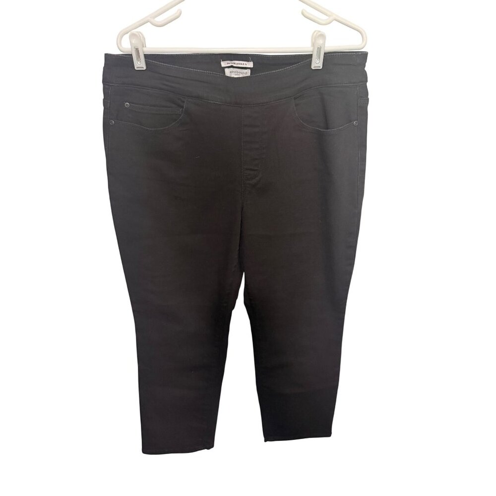 Westbound Petites Jeggings Black The Park Avenue Fit Womans 14PS